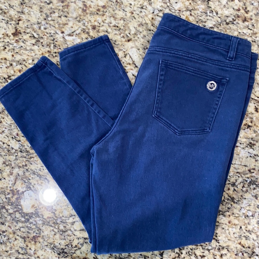 Michael Kors, size 12, blue ankle cut